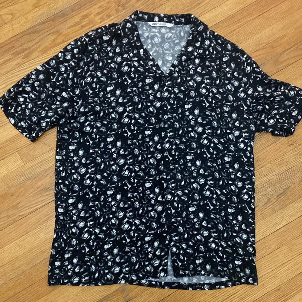 Zara Camp Collar button up